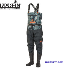 Забродный полукомбинезон Norfin Pilot Camo Bootfoot